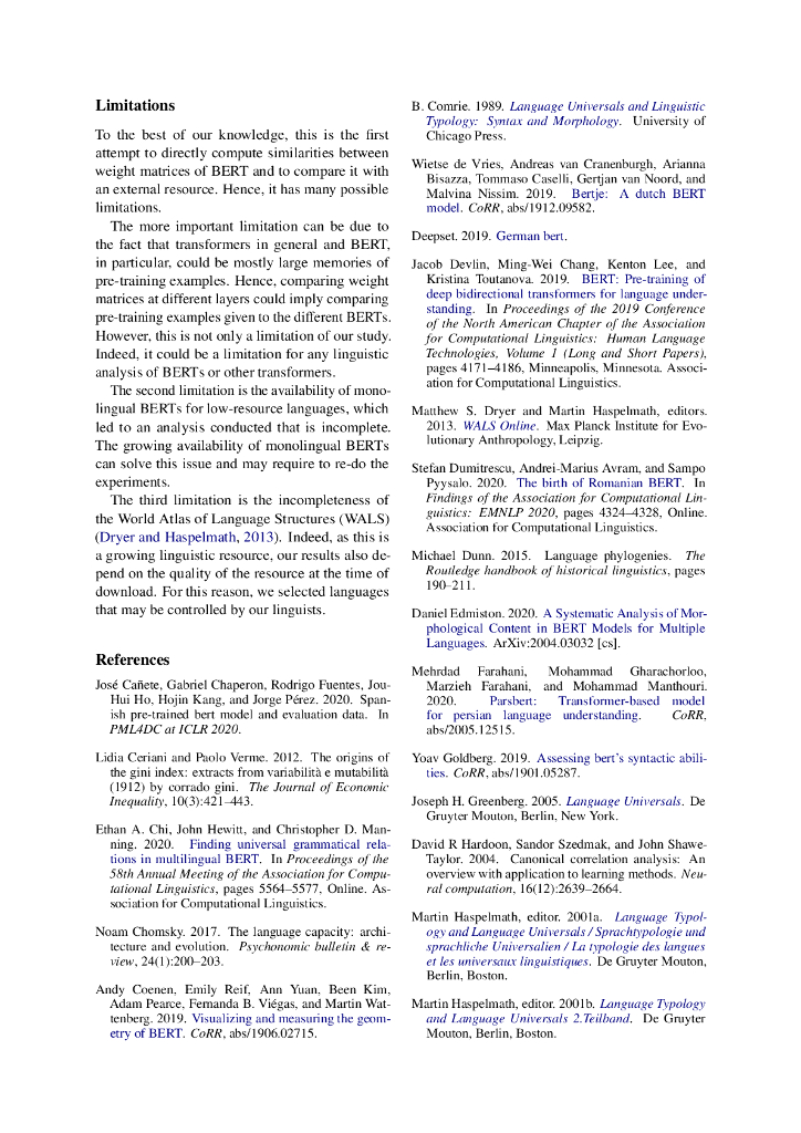 通过语言类型分类探究单语 BERT 的语言学特征（英文版）_第9页