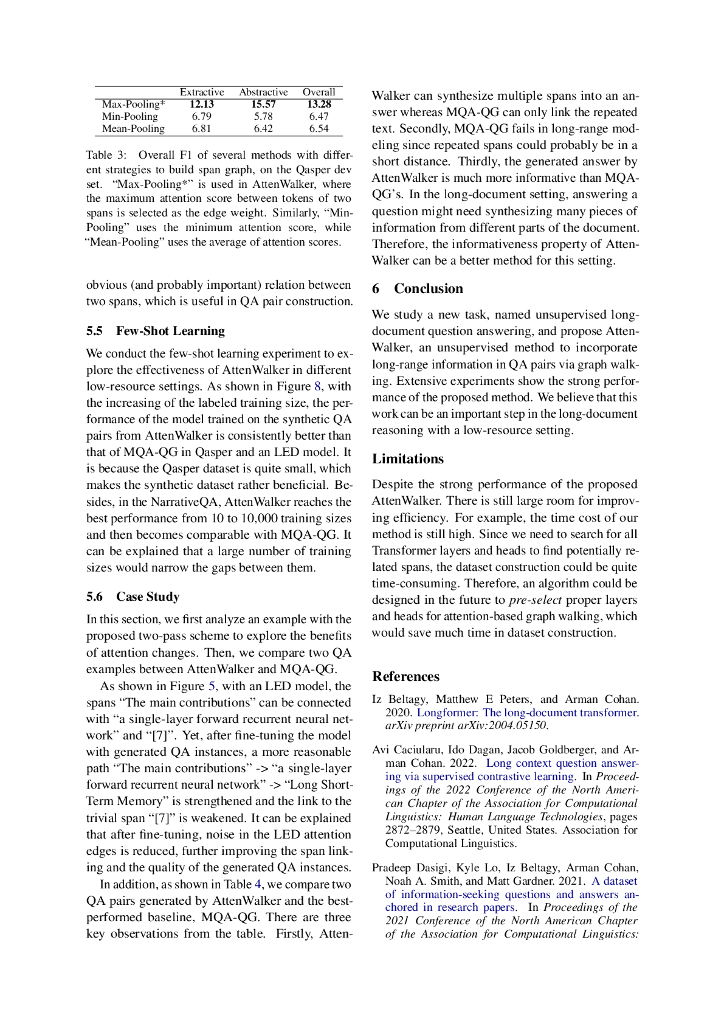 AttenWalker: 基于注意力图遍历的无监督长文档问答（英文版）_第8页