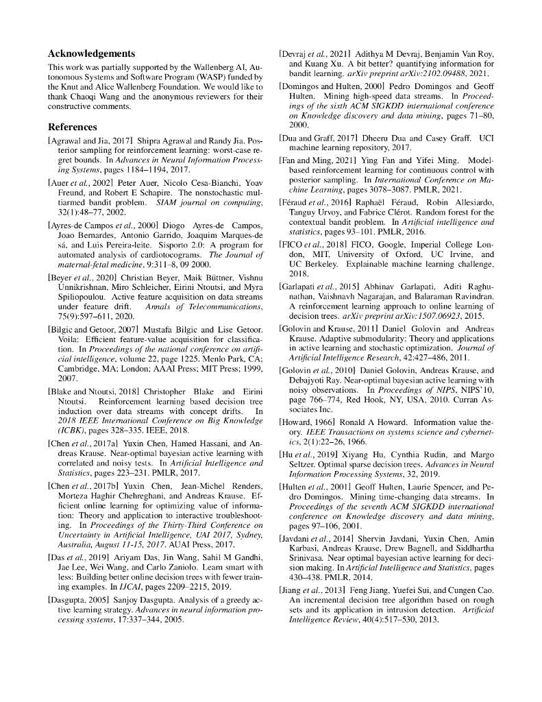 高效在线决策树学习与主动特征获取（英文版）_第8页