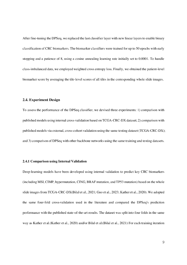 DPSeq: 基于序列器架构的预测癌症生物标志物的新型高效数字病理分类器（英文版）_第9页