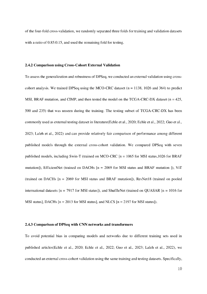 DPSeq: 基于序列器架构的预测癌症生物标志物的新型高效数字病理分类器（英文版）_第10页