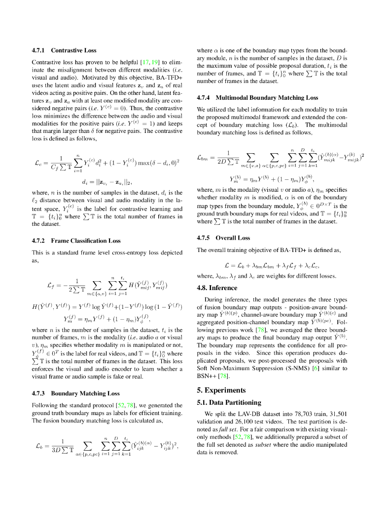 矩阵故障！基于内容驱动的音视频伪造检测与定位的大规模基准测试（英文版）_第8页