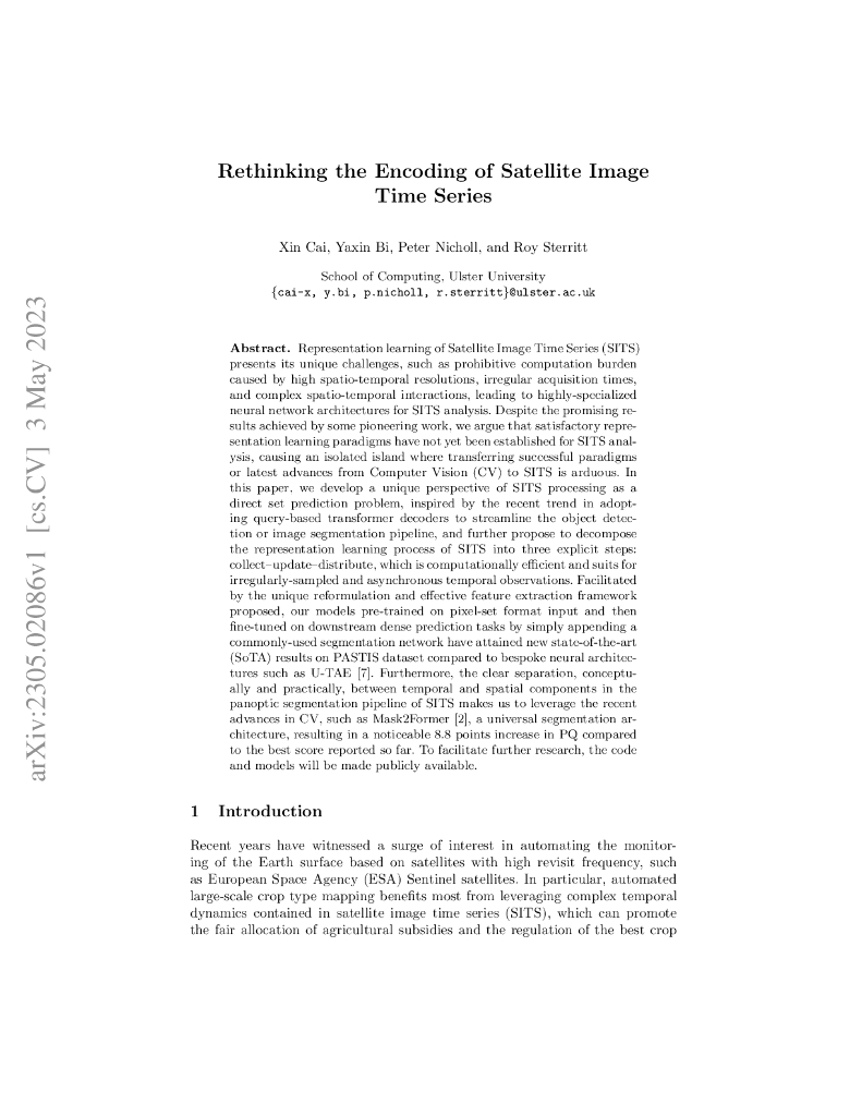 卫星影像时间序列编码的重新思考（英文版）