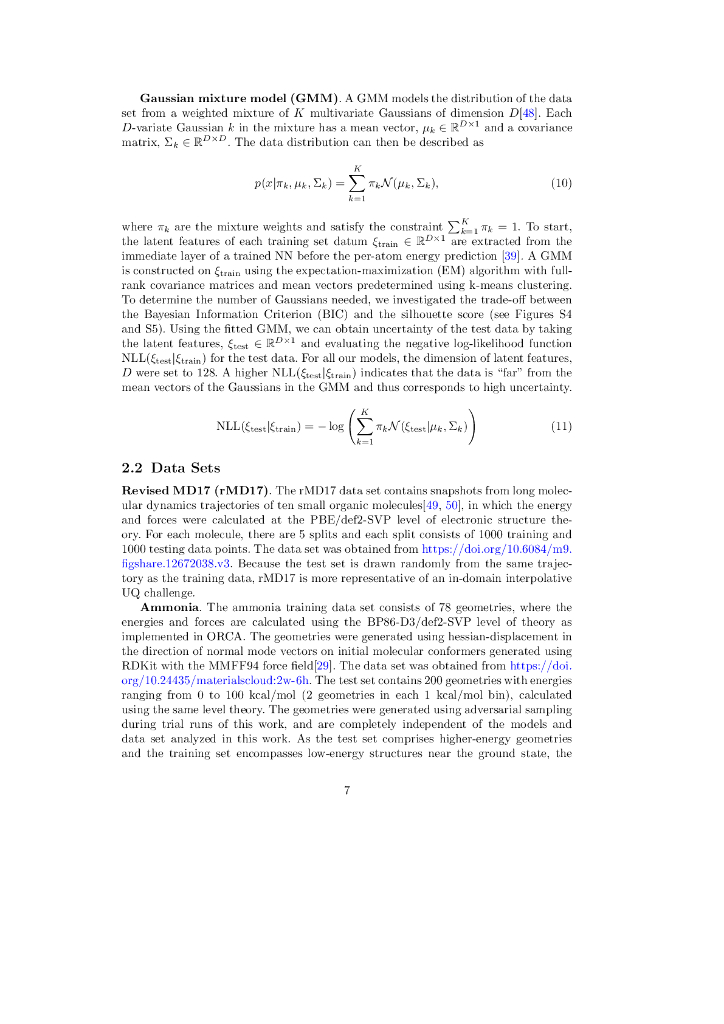神经网络势能单模型的不确定性量化表现未必比模型集合更好（英文版）_第7页