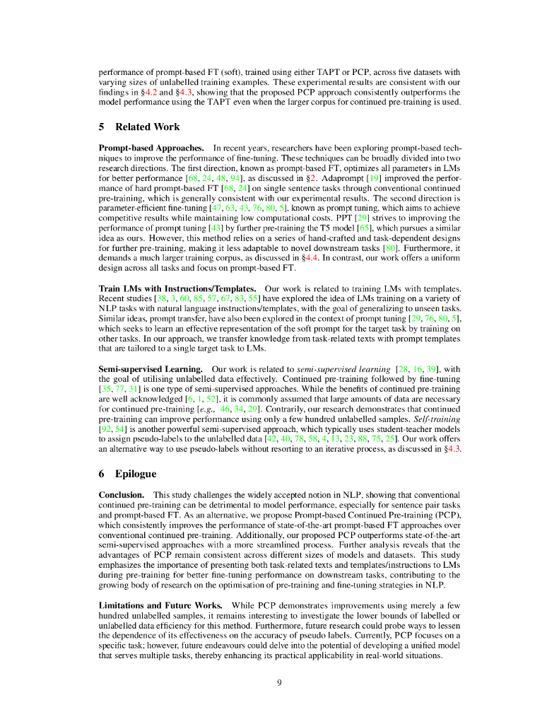 不要停止预训练？使基于提示的微调更加强大的学习者（英文版）_第9页