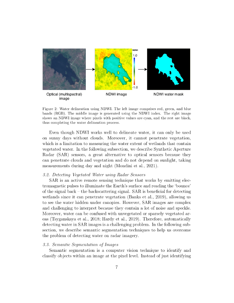 DeepAqua：利用知识蒸馏自监督从 SAR 图像中语义分割湿地（英文版）_第7页