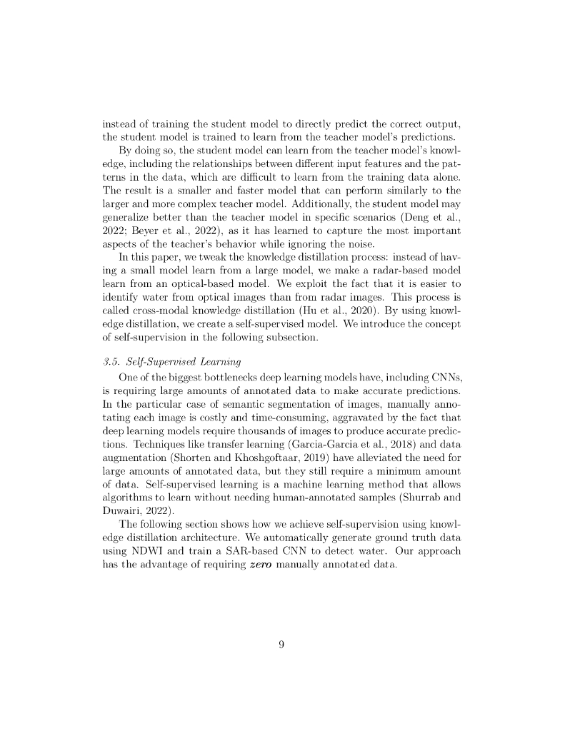 DeepAqua：利用知识蒸馏自监督从 SAR 图像中语义分割湿地（英文版）_第9页