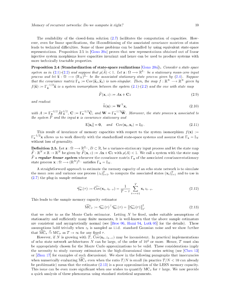 循环神经网络的记忆：我们计算得正确吗？（英文版）_第10页