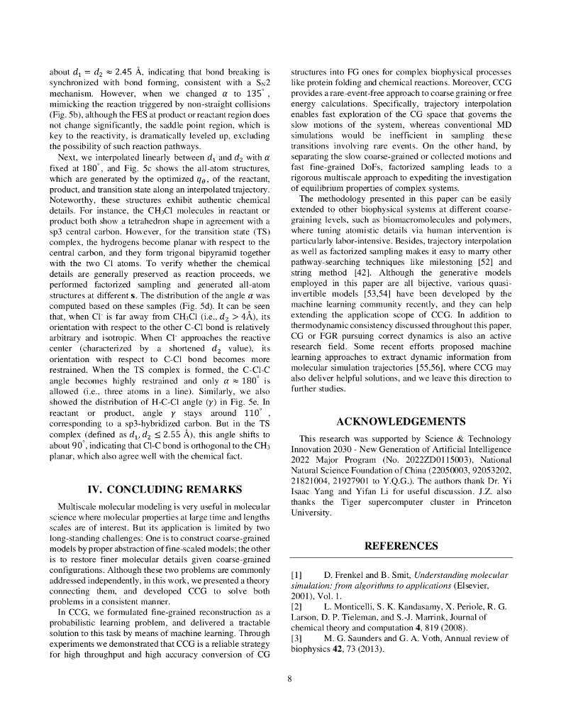 基于机器学习的可逆粗粒化方法用于多尺度分子模拟（英文版）_第8页