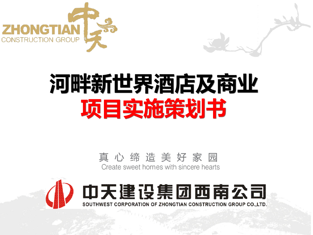 [中天]河畔新世界项目策划书（共30页）