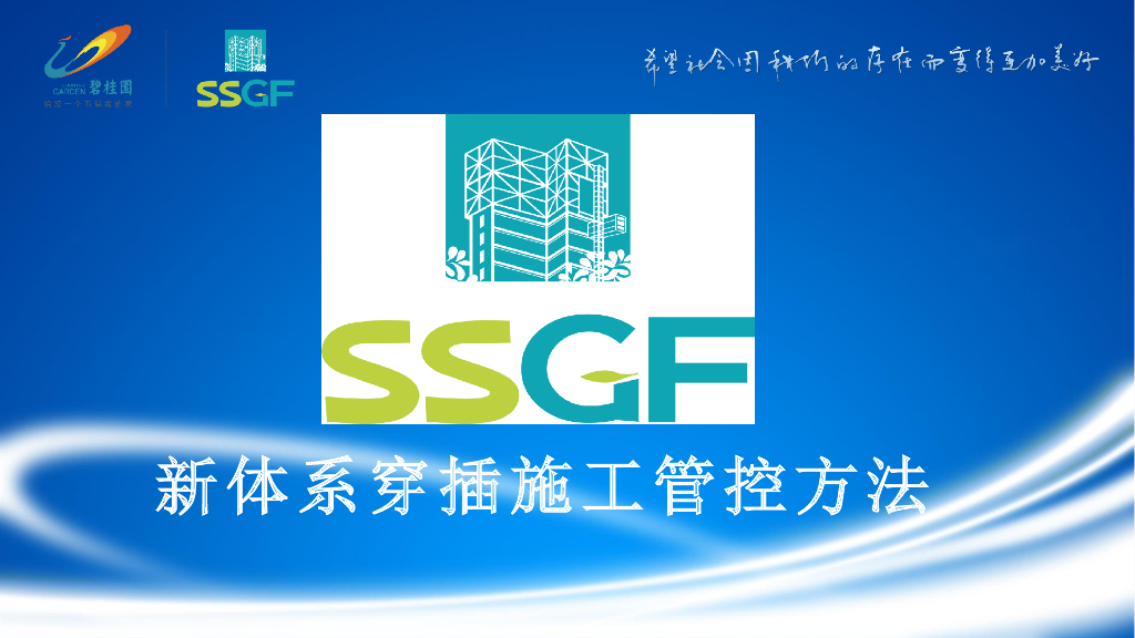 新体系穿插施工管控方法（图文并茂）