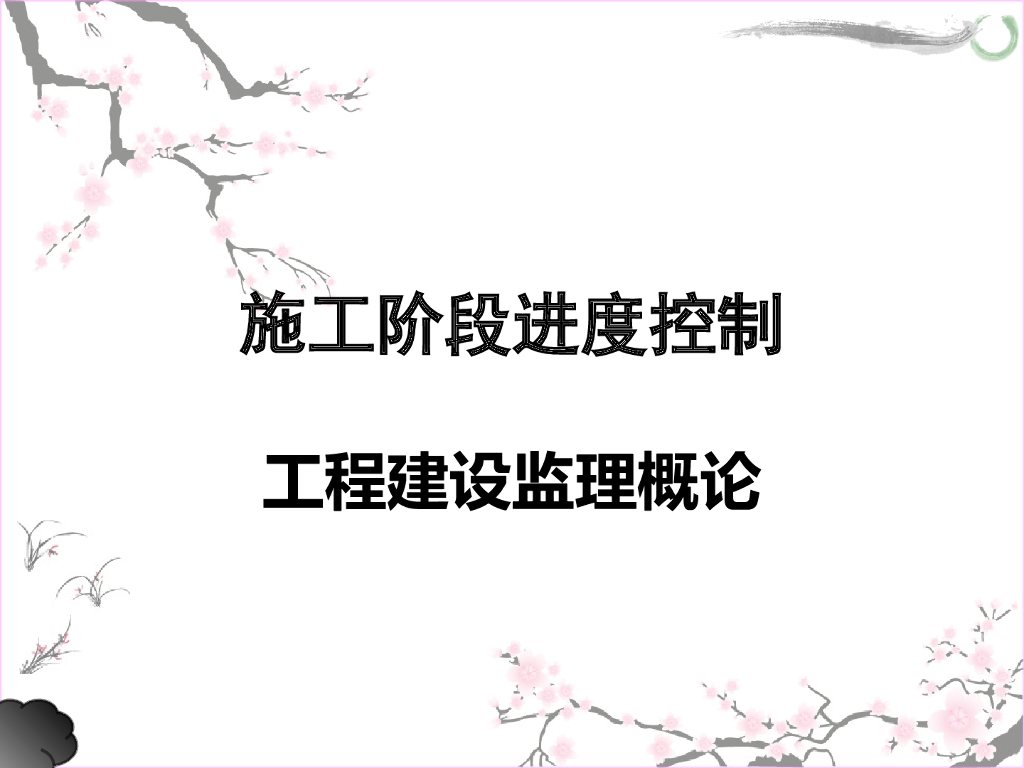 施工阶段进度控制（118页，含示例）