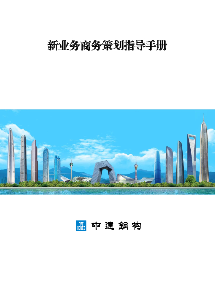 新业务商务策划指导手册