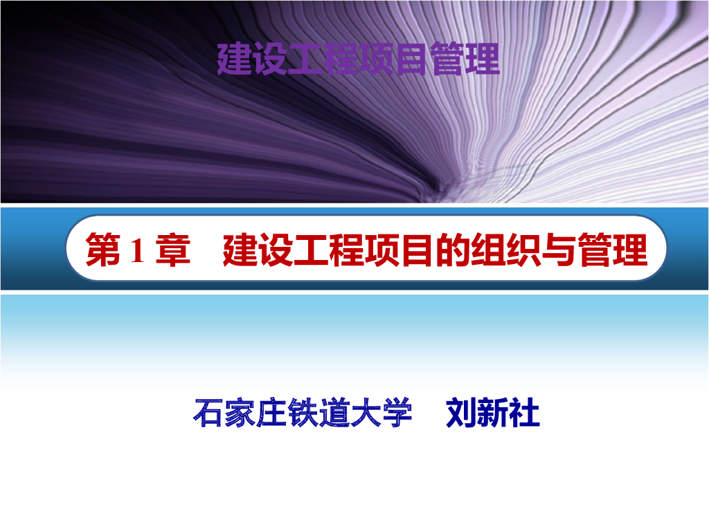 建设工程项目的组织与管理（111页）
