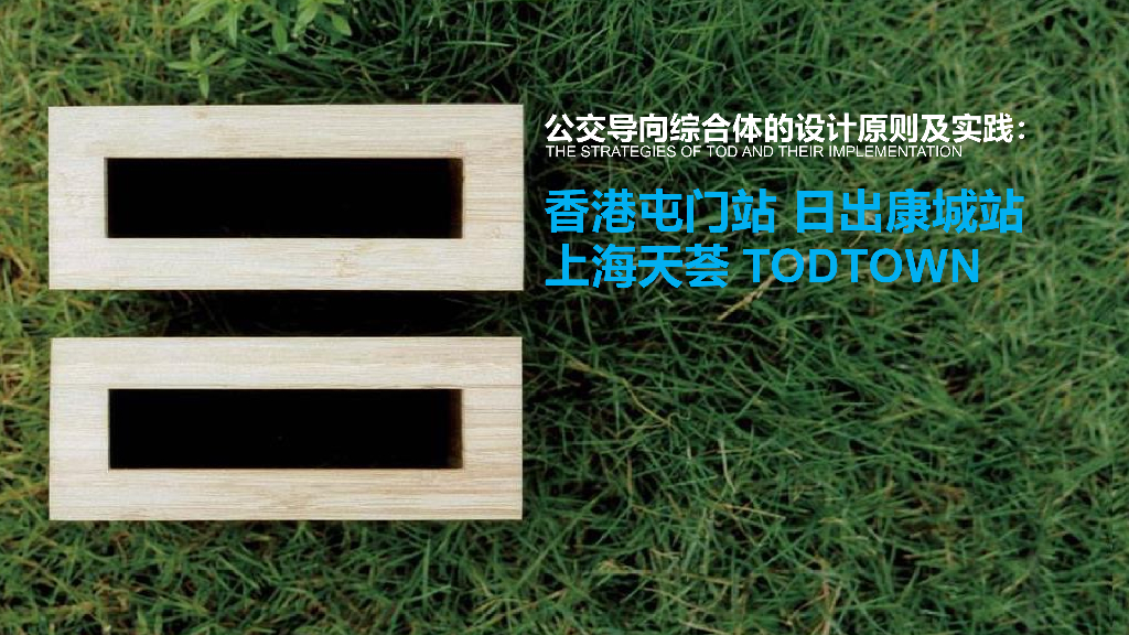 TOD公交导向综合体设计原则和案例（162页）