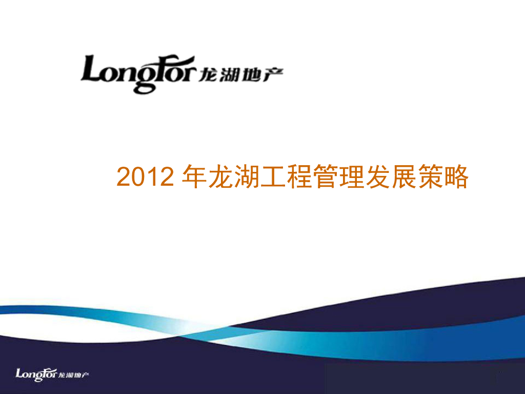 知名地产工程管理发展战略文件（126页）