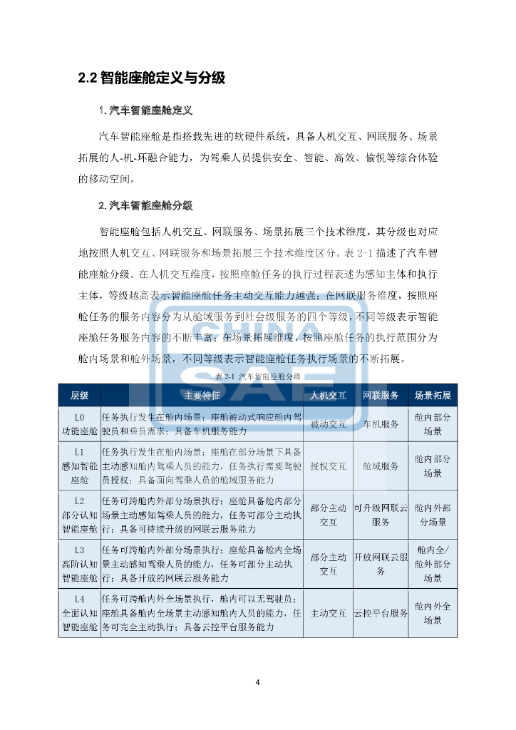 中国汽车工程学会：汽车智能座舱分级与综合评价白皮书_第8页