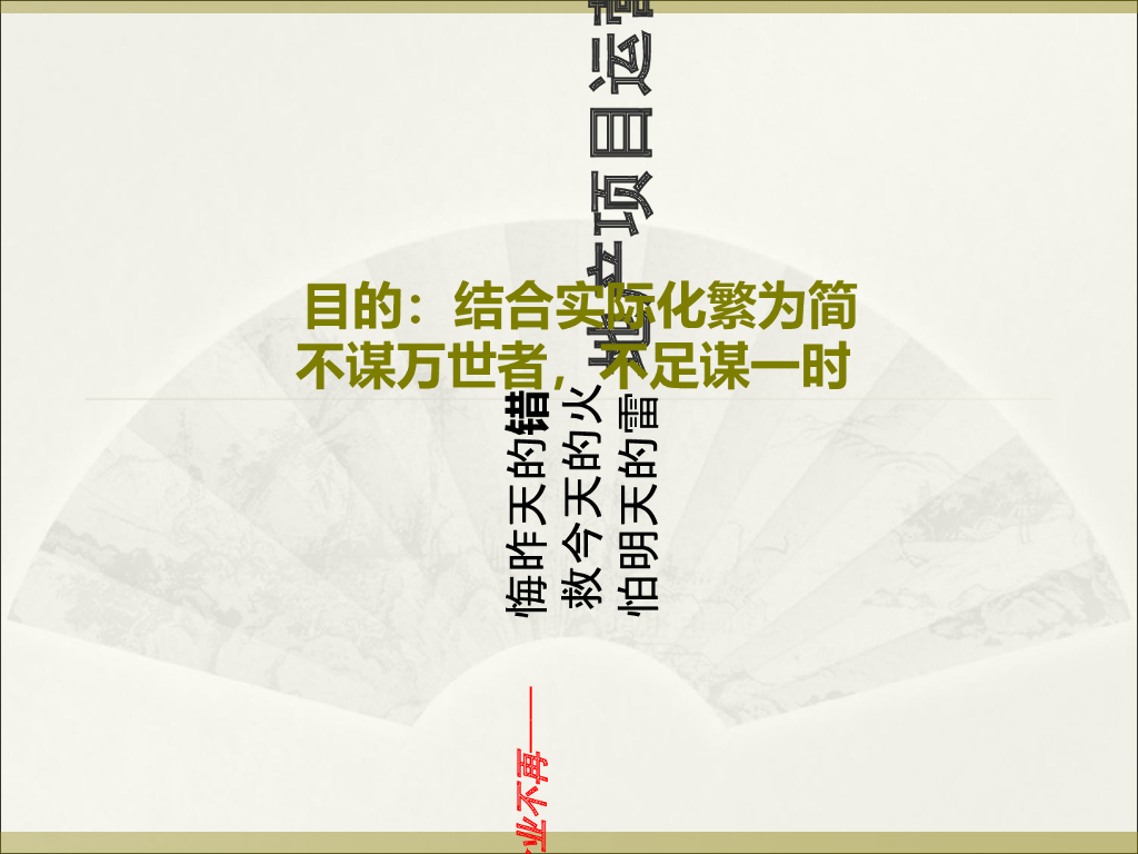 房地产项目运营管理培训（107页）