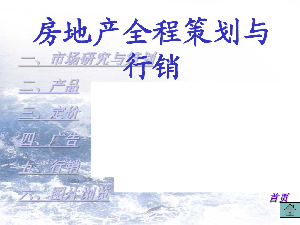 房地产全程策划与行销讲解（95页）