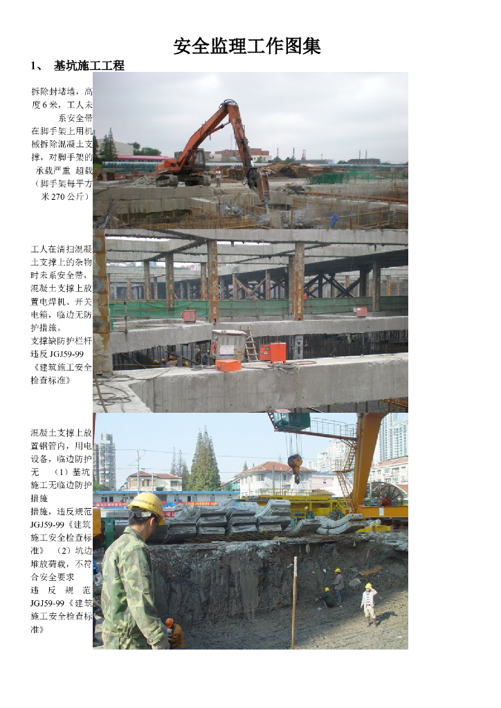 安全监理工作图集（图文并茂）