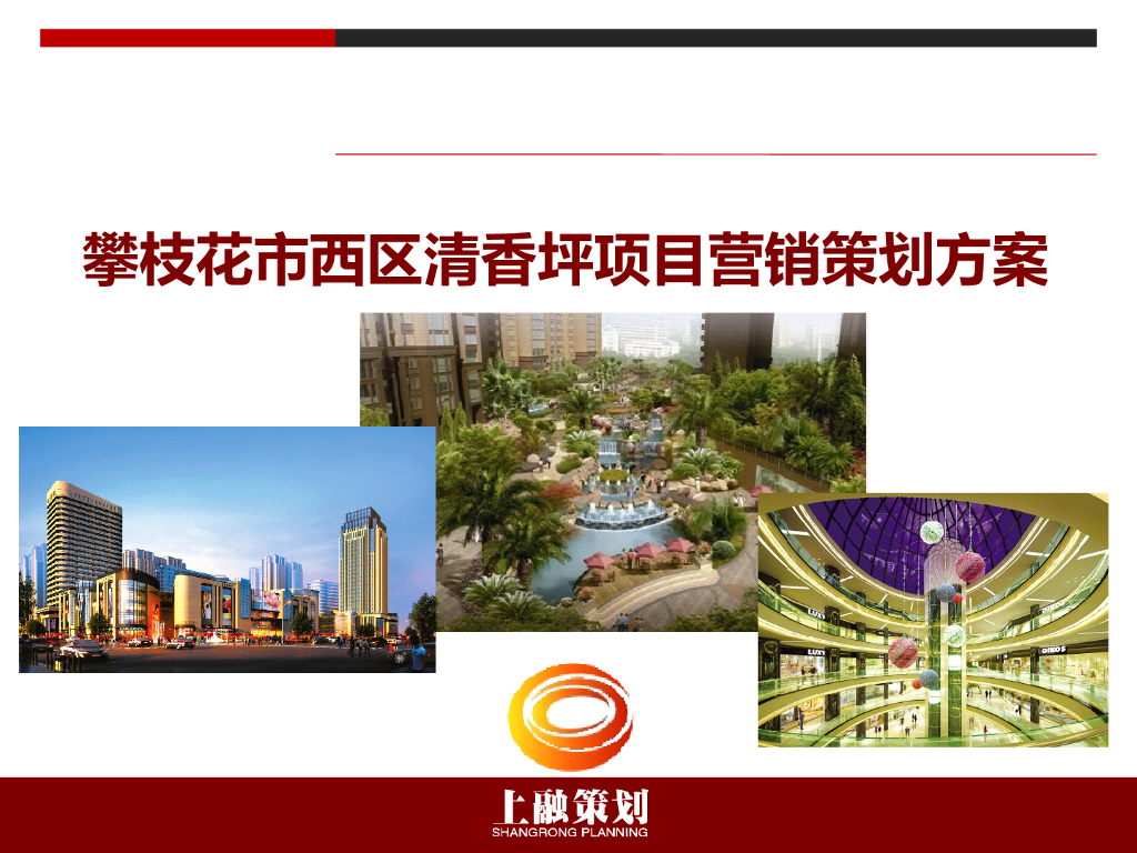 大型商住项目营销策划方案（110页）