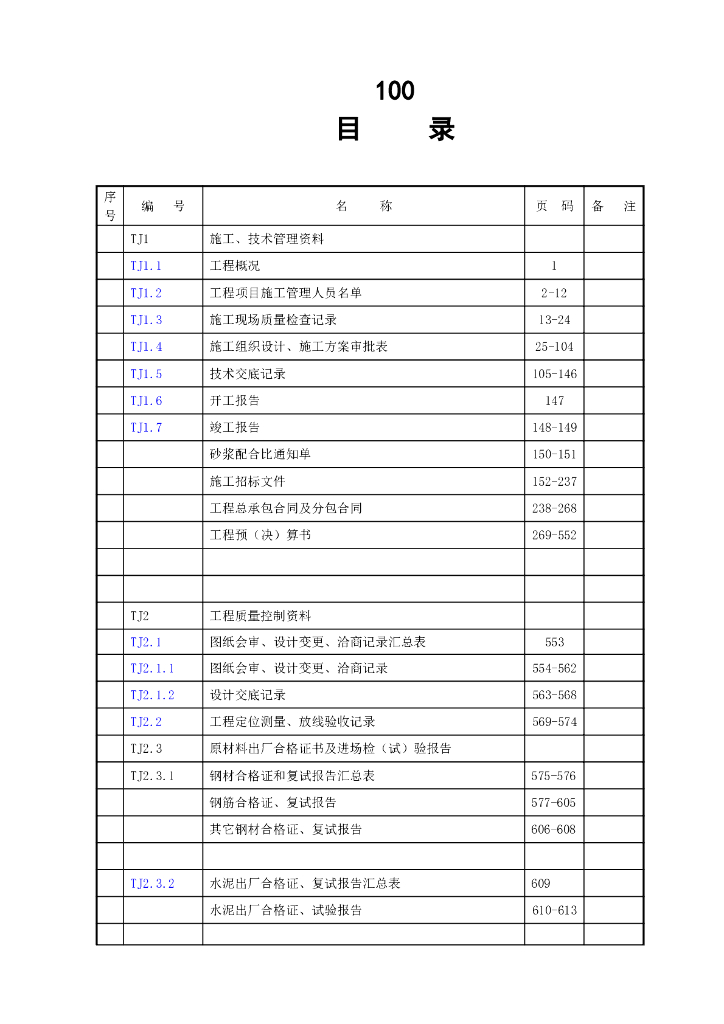 [江苏]公路工程监理资料表格