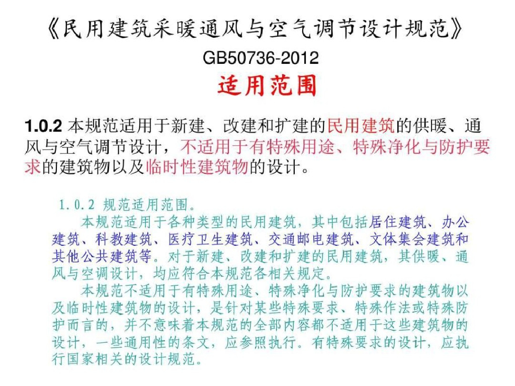 《工业建筑供暖通风与空气调节设计规范》GB 50019-2015简介_第7页