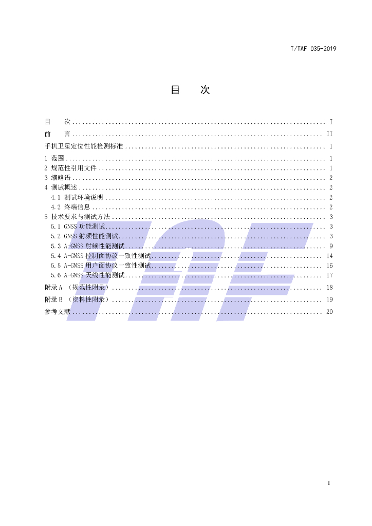 T/TAF 035-2019 标准预览