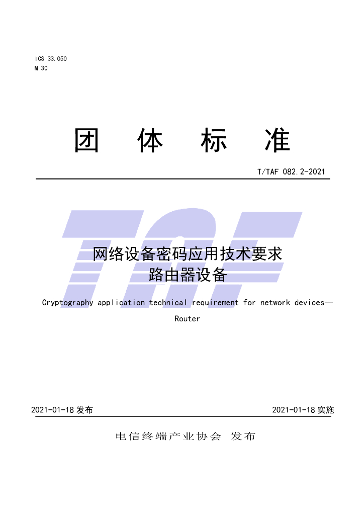 T/TAF 082.2-2021 标准预览