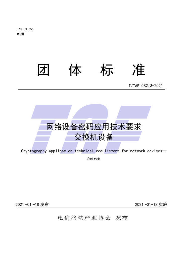 T/TAF 082.3-2021 标准预览