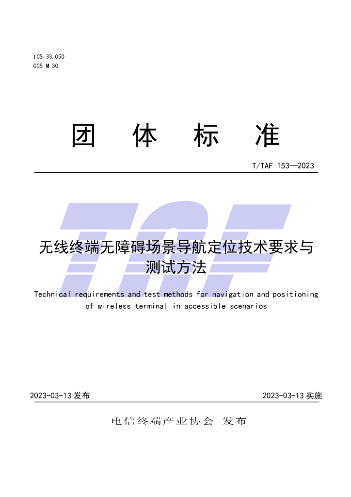 T/TAF 153-2023 标准预览