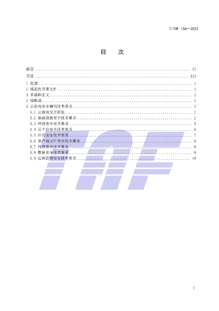 T/TAF 156-2023 标准预览