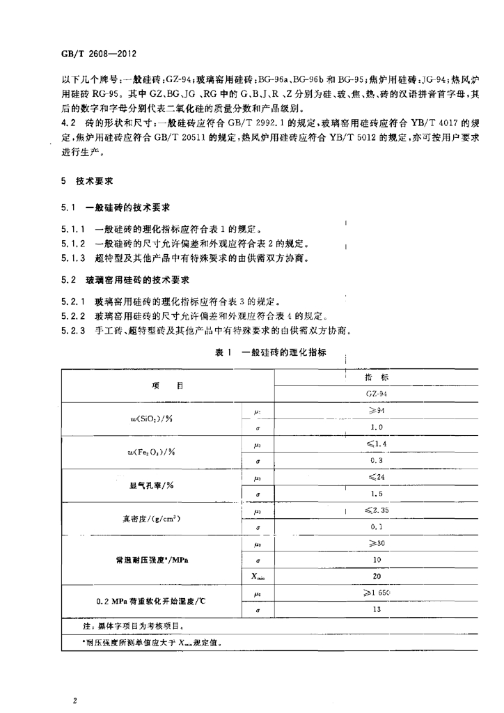 GB/T 2608-2012 标准预览