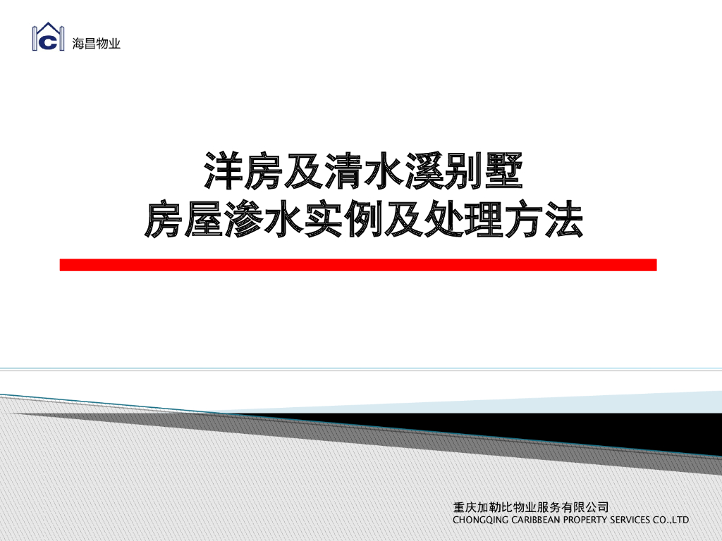 别墅洋房屋面渗水问题及解决方案