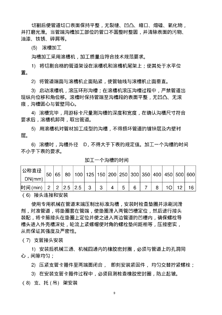 [北京]海纳川航盛汽车电子产业园室内给排水施工组织方案_第9页