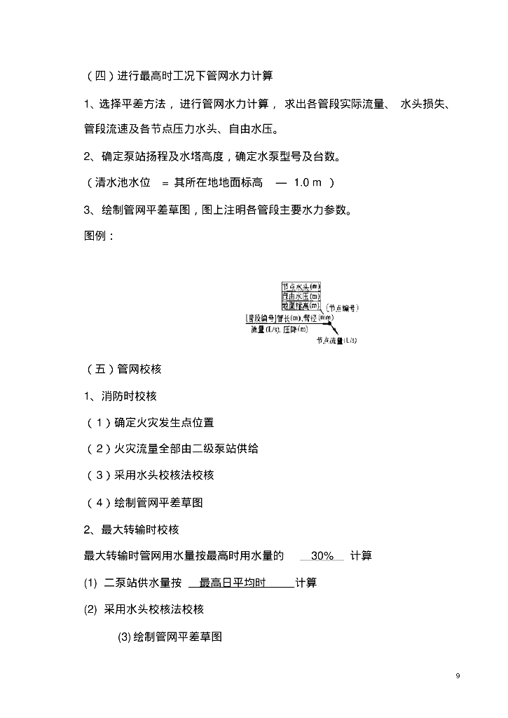 给排水管网课程设计_第10页