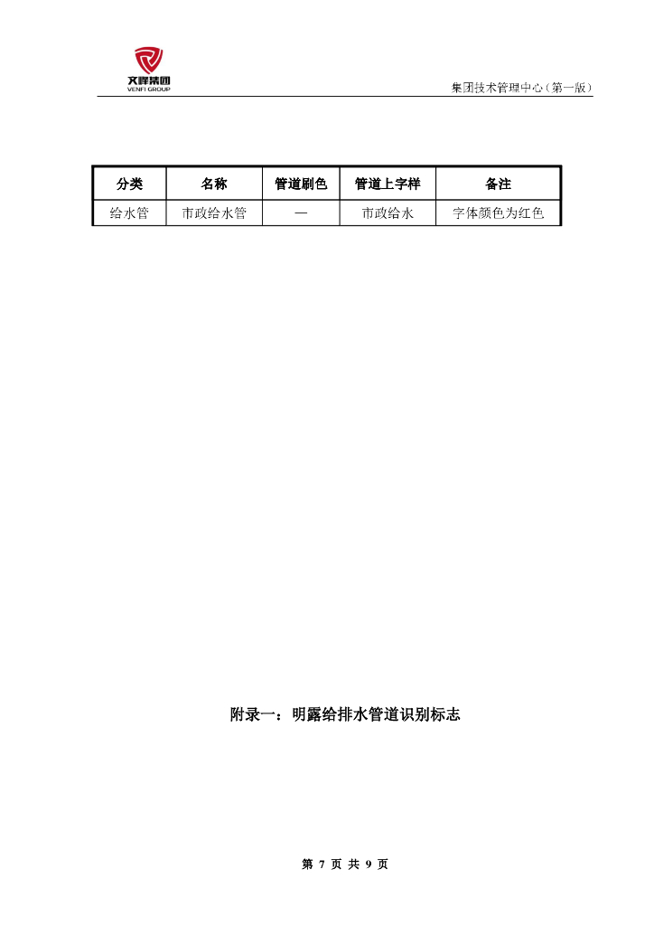 大型房地产开发公司百米高层给排水设计标准_第7页