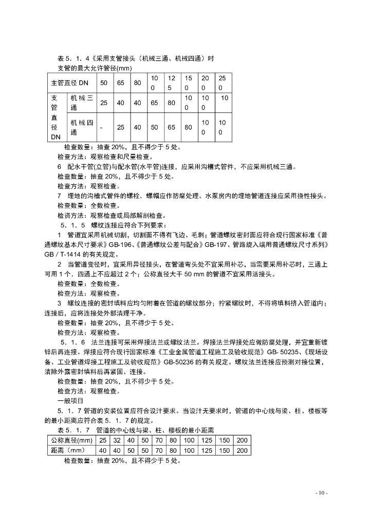《自动喷水灭火系统施工及验收规范》_第10页
