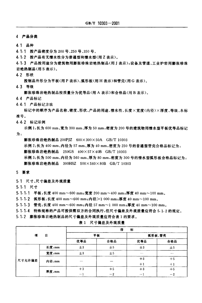 GB/T 10303-2001 标准预览
