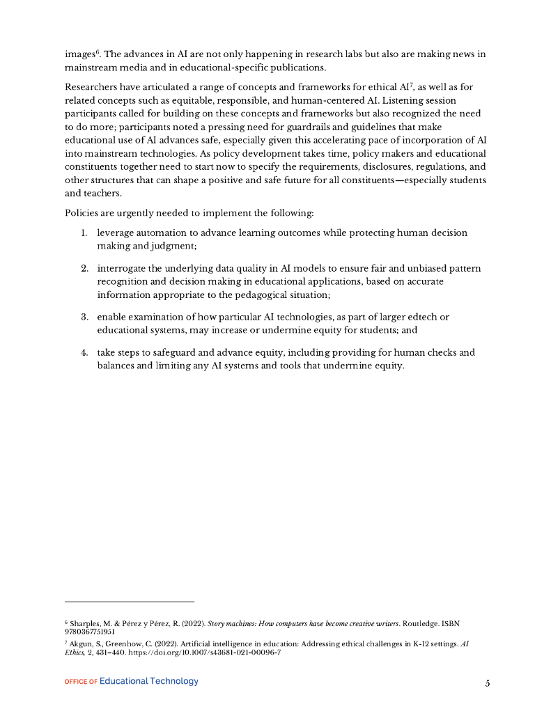 美国教育技术办公室：人工智能与教学的未来（英文版）_第9页