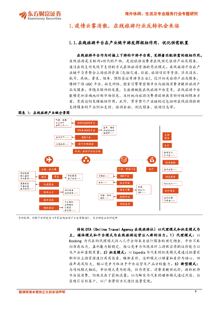 东方财富证券：海外休闲、生活及专业服务行业专题研究：在线旅游疫后复苏，新生活力撬动竞争格局_第4页