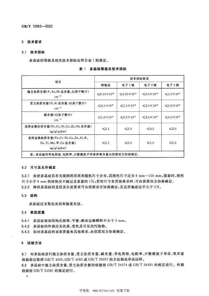 GB/T 12963-2022 标准预览