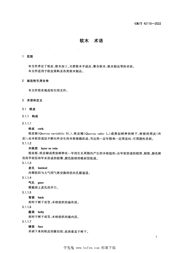 GB/T 42110-2022 标准预览