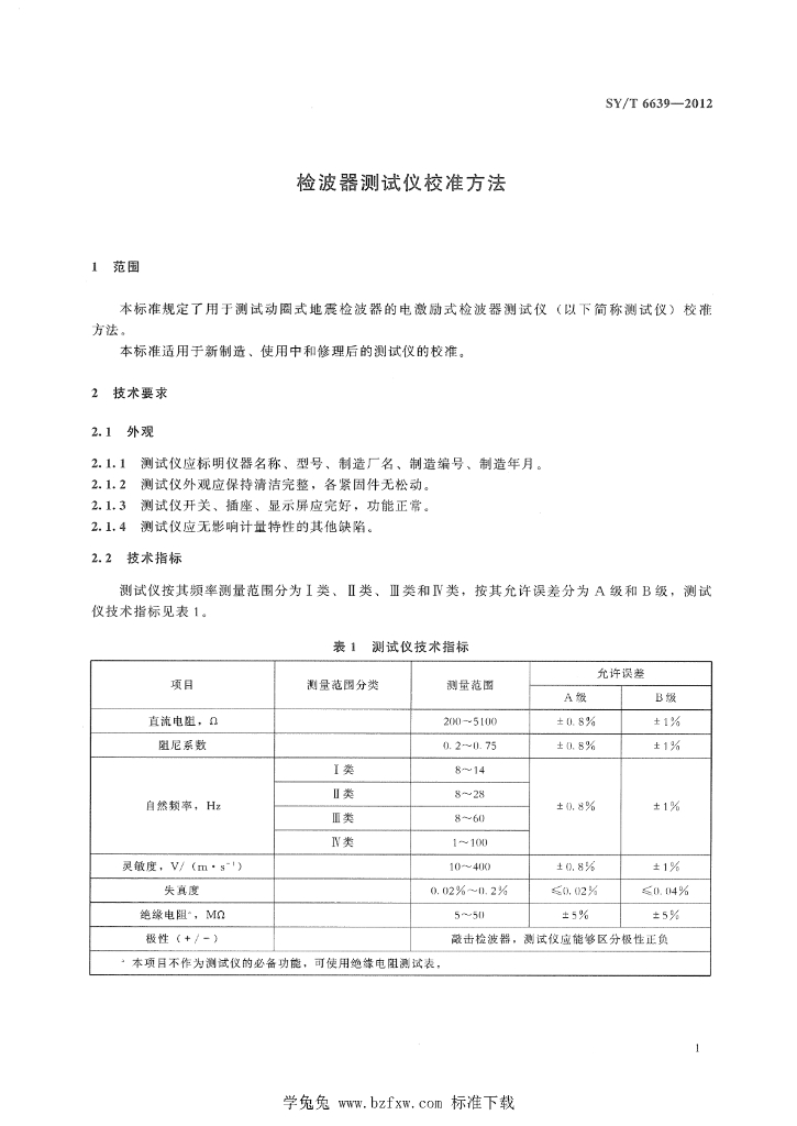 SY/T 6639-2012 标准预览