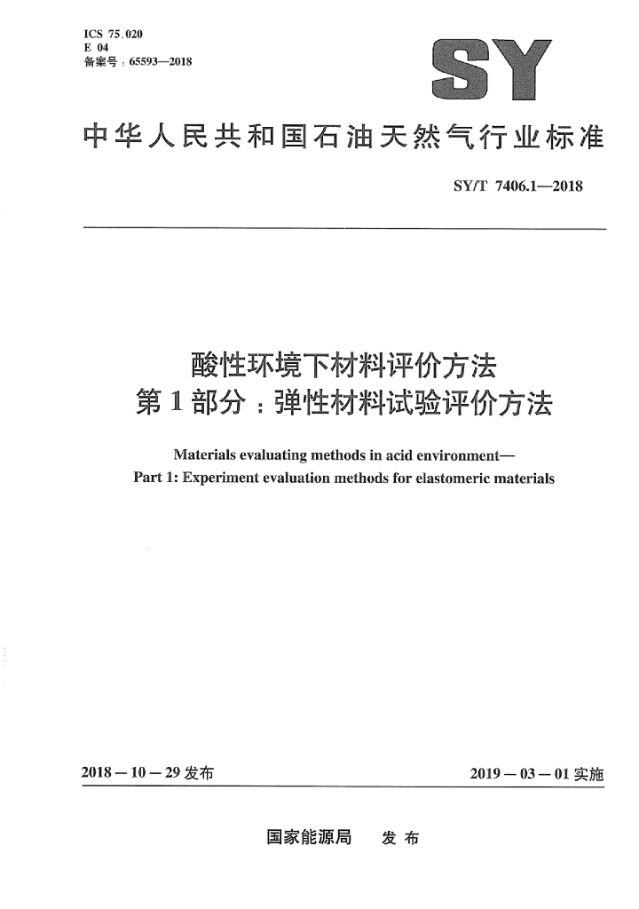 SY/T 7406.1-2018 标准预览
