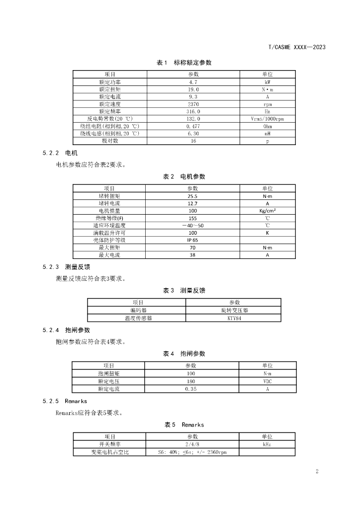 T/CASME XXXX-20XX 标准预览