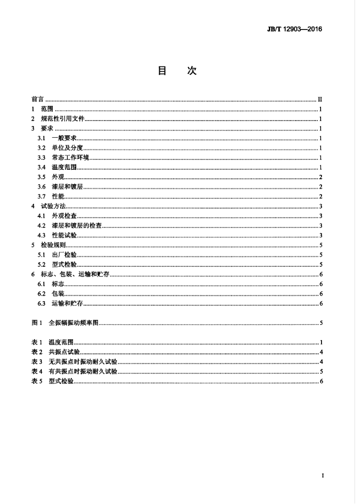 JB/T 12903-2016 标准预览