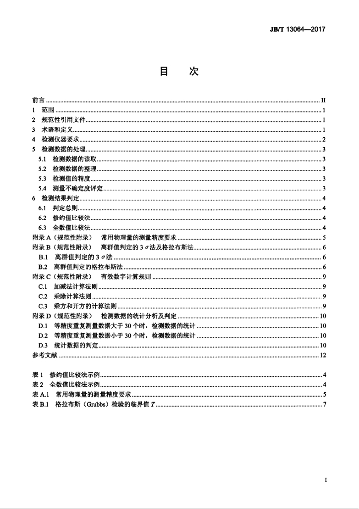 JB/T 13064-2017 标准预览