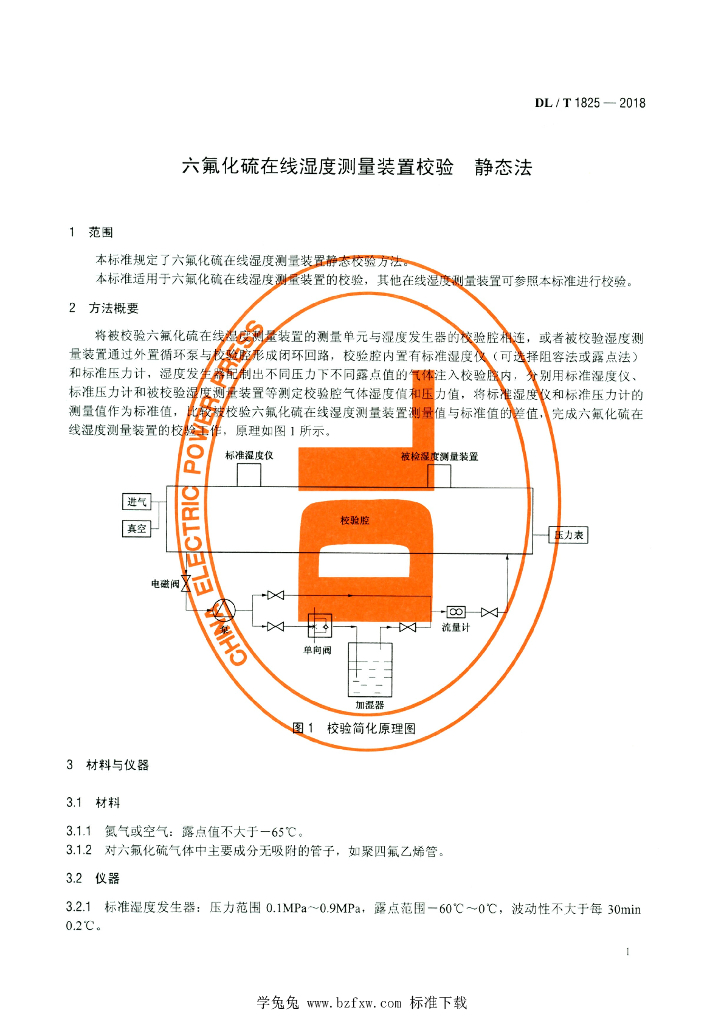 DL/T 1825-2018 标准预览