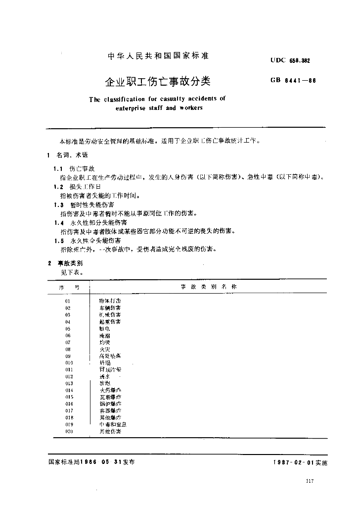 GB 6441-1986 标准预览